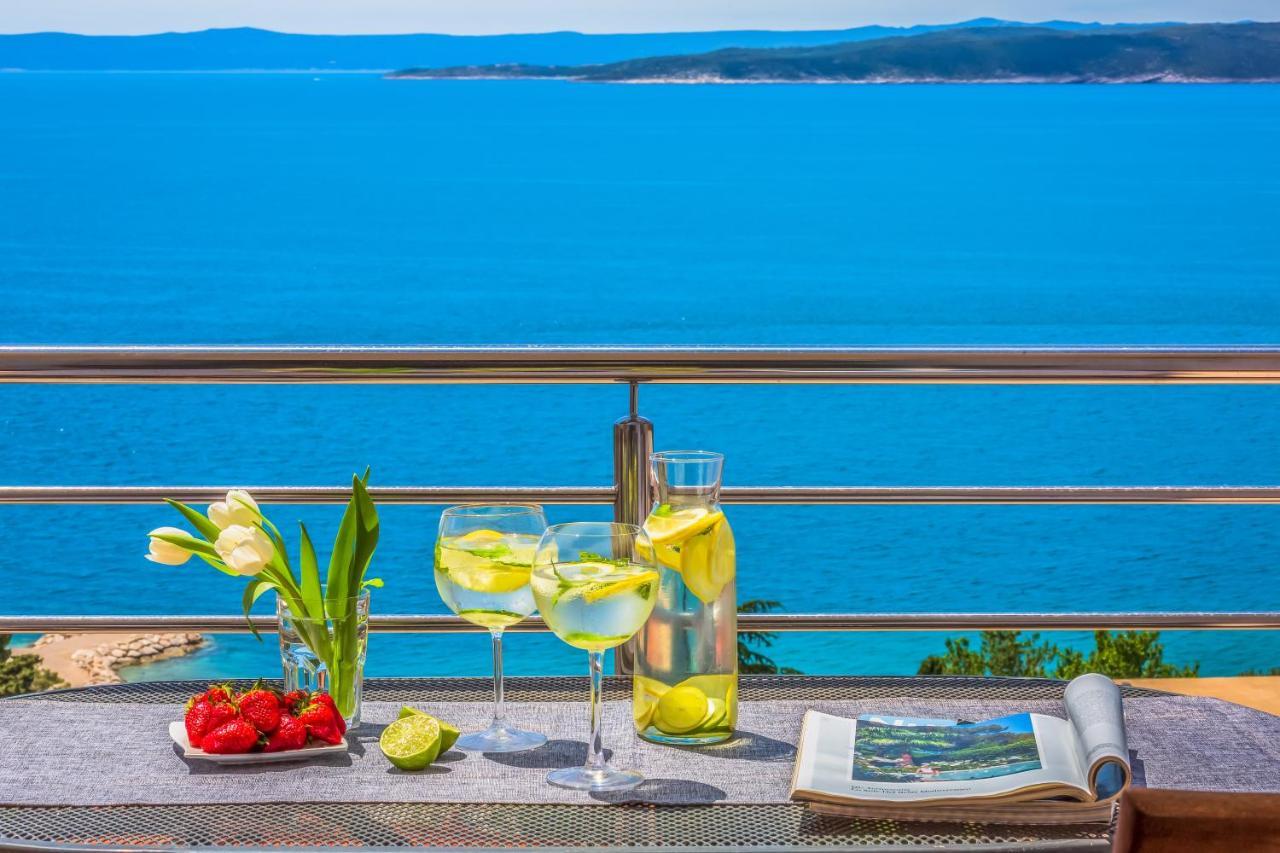 Apartmani Nikola Baška Voda Exteriör bild